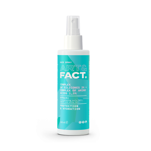 ART&FACT Разглаживающий и увлажняющий термозащитный спрей для волос с комплексом силиконов 100.0