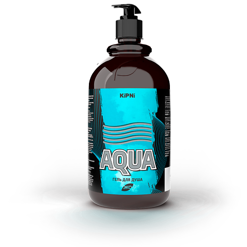 KIPNI Гель для душа (мужские ароматы) с дозатором AQUA 1000.0