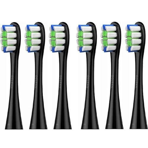 Насадка для электрической зубной щетки OCLEAN Комплект насадок Контроль зубного налета P1C5 B06 аксессуар для зубной щетки oclean professional clean p1c5 b06 6шт c04000187 насадка для зубных щеток