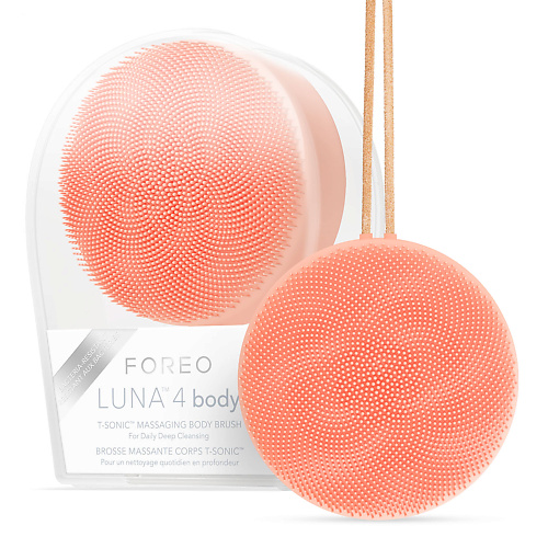 FOREO FOREO LUNA 4 Body массажная щетка с пульсациями T-Sonic для тела и всех типов кожи MPL257515