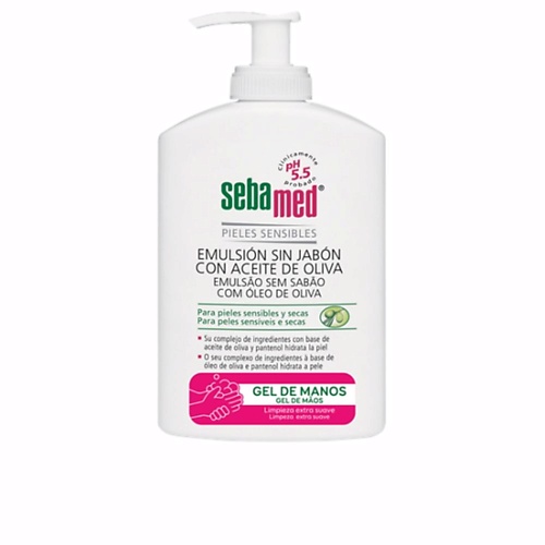 Мыло жидкое SEBAMED Эмульсия для мытья рук Soap-free Emulsion с маслом оливы