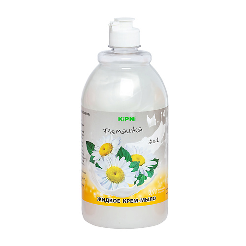 pro brite жидкое крем мыло увлажняющее с витаминным комплексом ромашка и алоэ 500 KIPNI Крем-мыло жидкое универсальное 