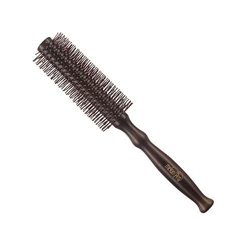 MELONPRO Брашинг с облегченной деревянной ручкой (19 мм), натуральная щетина hairway брашинг style на деревянной основе натуральная щетина белые штифты 18 мм
