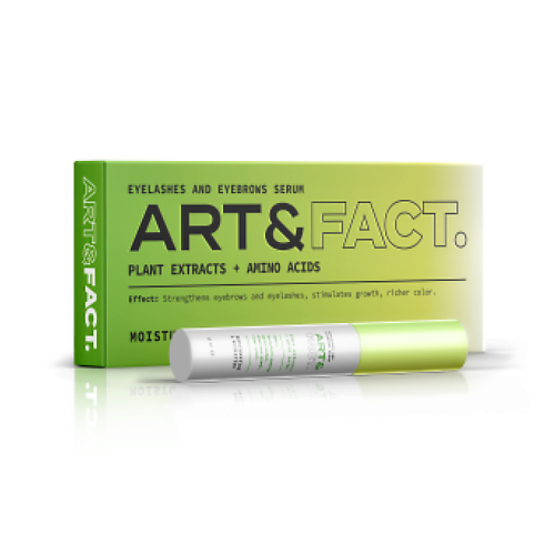 ART&FACT Сыворотка для роста ресниц и бровей с растительными экстрактами и аминокислотами 13.0 сыворотка для роста и укрепления ресниц и бровей с пептидами все глаза на тебя