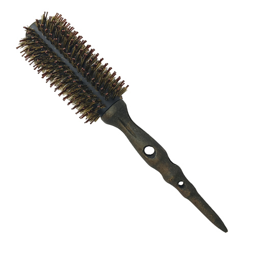 MELONPRO Брашинг с облегченной деревянной ручкой (25 мм), натуральная щетина hairway брашинг hairway glossy wood деревянный комбинированная щетина 28мм 20 рядов
