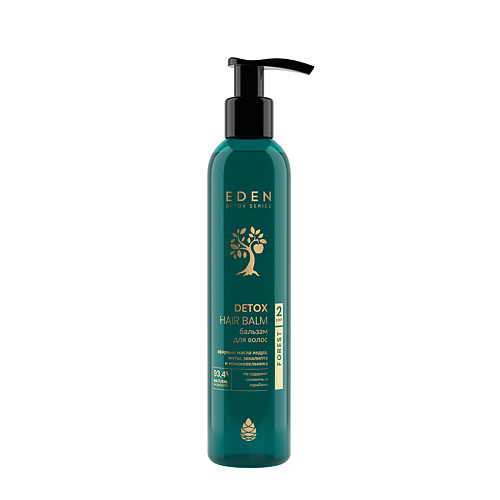 EDEN Бальзам для волос укрепляющий с кератином и эфирными маслами кедра и мяты Forest DETOX 350.0 MPL308113