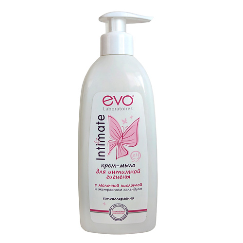 EVO LABORATOIRES Крем-мыло для интимной гигиены EVO Intimate выгодный объём 400.0 MPL306850