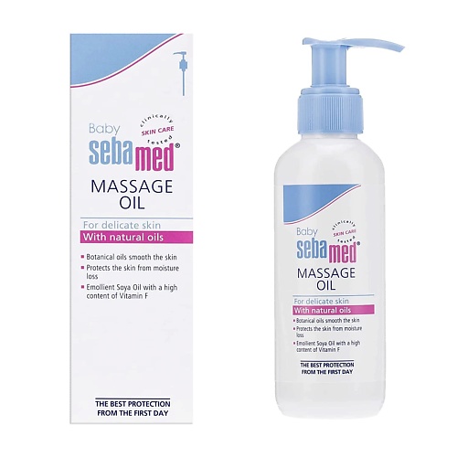 Массажное масло SEBAMED Детское массажное масло  Baby Massage Oil массажное масло botavikos natural massage oil recovery 200 мл