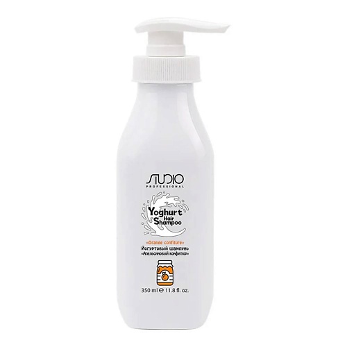 STUDIO Йогуртовый шампунь для волос Апельсиновый конфитюр 350.0