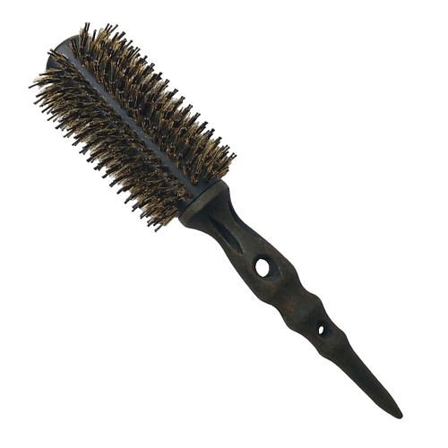 Расческа для волос MELONPRO Брашинг с облегченной деревянной ручкой (30 мм), натуральная щетина