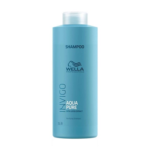 Шампунь для волос WELLA PROFESSIONALS Шампунь очищающий Invigo Aqua Pure wella professionals шампунь invigo color brilliance для жестких волос 1000 мл