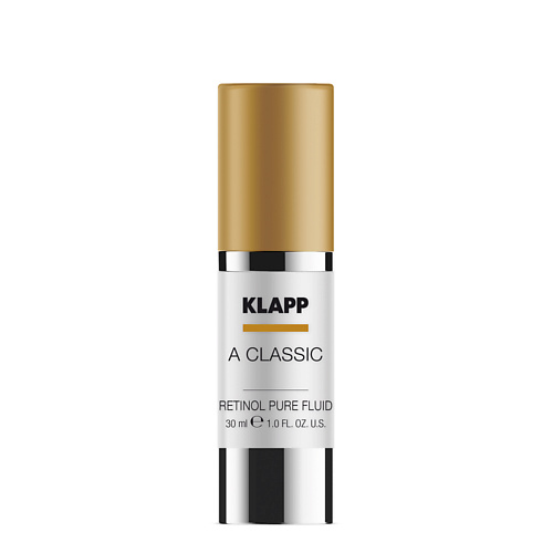klapp a classic retinol pure сыворотка для лица чистый ретинол 30 мл Сыворотка для лица KLAPP COSMETICS Сыворотка Чистый ретинол A CLASSIC Retinol Pure Fluid