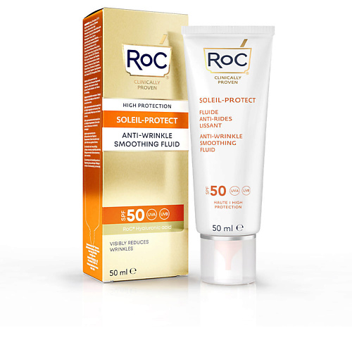 Солнцезащитный крем для лица ROC Средство для защиты от солнца для лица Protección Solar Spf 50