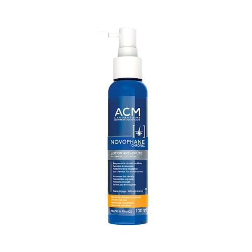 Лосьон для ухода за волосами ACM LABORATOIRE DERMATOLOGIQUE NOVOPHANE Chronic лосьон от хронического выпадения волос acm novophane energising shampoo 200ml
