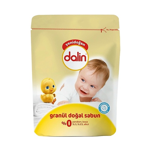 DALIN Гранулированное мыло для стирки детских вещей 500.0 звук падающих вещей
