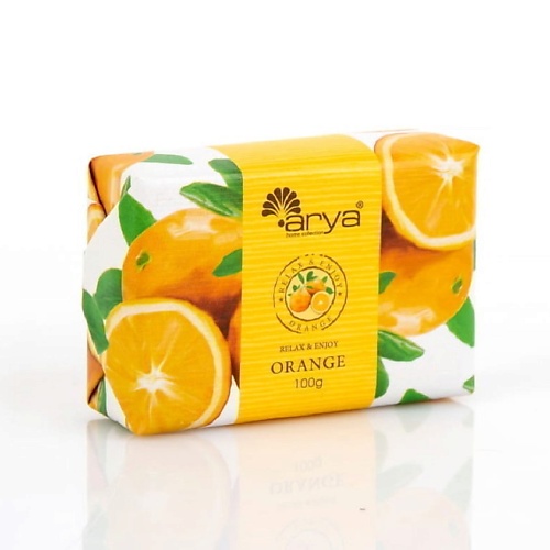 ARYA HOME COLLECTION Мыло с Ароматом Orange 100.0 мыло листовое lp care с ароматом лимона 20 шт