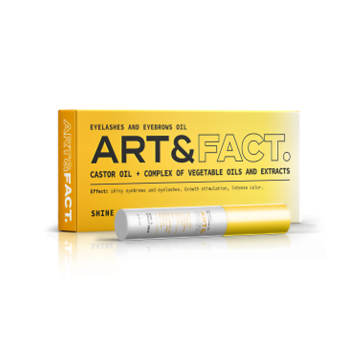ART&FACT Касторовое масло и комплекс масел и экстрактов для роста ресниц и бровей 13.0 комплекс эфирных масел иммунитет 10мл аспера
