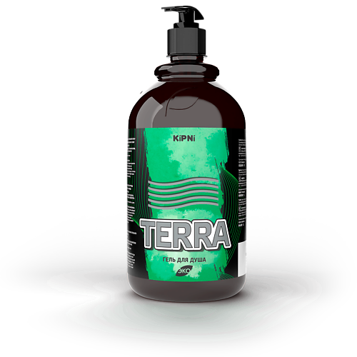 KIPNI Гель для душа (мужские ароматы) с дозатором TERRA 1000.0 MPL309801