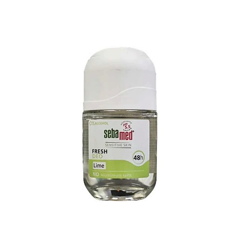цена Дезодорант-ролик SEBAMED Шариковый дезодорант  Fresh Lime Deo Roll-On с ароматом лайма, для чувствительной кожи