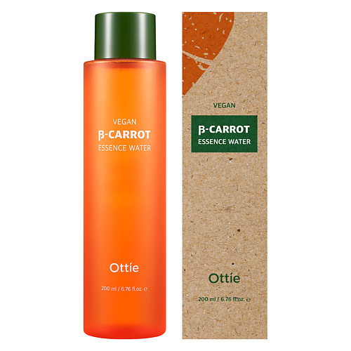 Тонер для лица OTTIE Тонер-эссенция на основе гидролата органической моркови OTTIE Vegan Beta-Carrot Essence Water