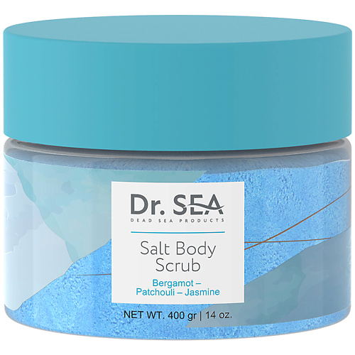 Скраб для тела DR. SEA Скраб для тела солевой Бергамот - Пачули - Жасмин солевой скраб для тела elemis sea lavender