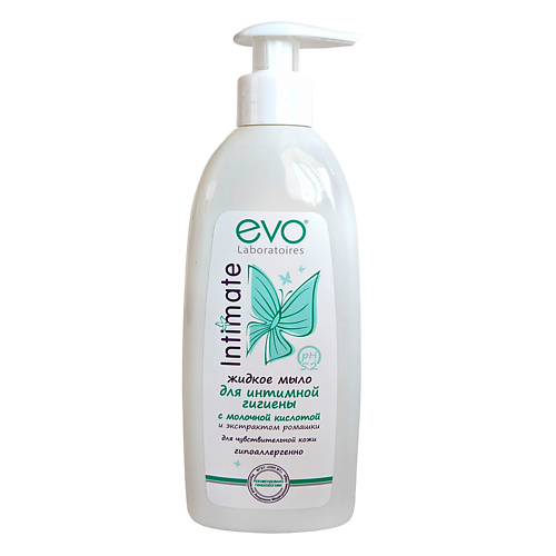 EVO LABORATOIRES Жидкое мыло для интимной гигиены для чувствительной кожи рН 5,2 400.0 MPL306981