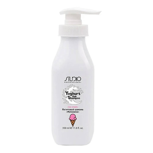 STUDIO Йогуртовый шампунь для волос Мороженое 350.0
