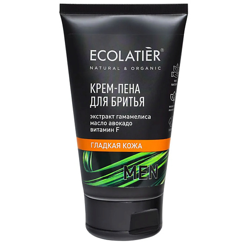 ECOLATIER Крем-пена для бритья Гладкая кожа MAN 150.0