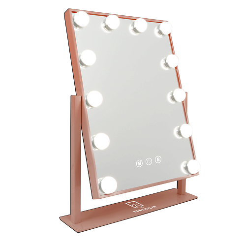 цена Зеркало FENCHILIN Профессиональное настольное зеркало с подсветкой, 30х41 см
