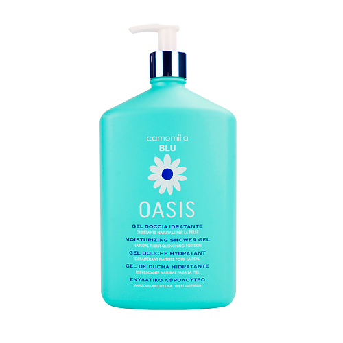 CAMOMILLA BLU Гель для душа увлажняющий Oasis shower gel 1000.0 вытяжка marking oasis everywhere um 50s v встр 1000 м3 ч 3 скорости 50 см стальной