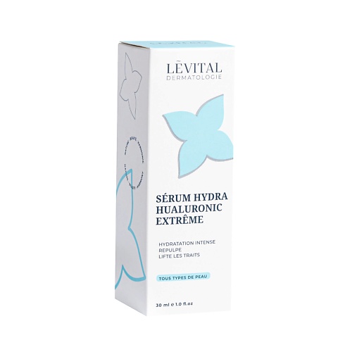 Сыворотка для лица LEVITAL Сыворотка для лица увлажняющая с гиалуроновой кислотой Sèrum Hydra Hualuronic Extrême цена и фото
