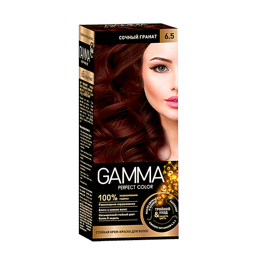 Краска для волос ГАММА PERFECT COLOR Стойкая крем-краска цена и фото