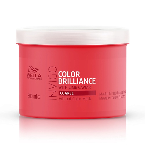 Маска для волос WELLA PROFESSIONALS Маска-уход для защиты цвета окрашенных жестких волос INVIGO Color Brilliance