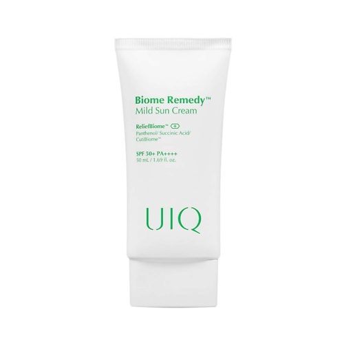 UIQ Солнцезащитный крем для лица Biome Remedy Mild Sun Cream 50.0 крем cell fusion c mild care suncream spf50 pa солнцезащитный с церамидами 50 мл