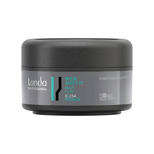 LONDA PROFESSIONAL Матовая глина для волос Man Shift It 75.0