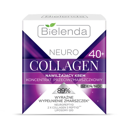 BIELENDA Крем для лица увлажняющий омолаживающий  NEURO COLLAGEN 50.0 bielenda сыворотка для лица neuro collagen 30 0