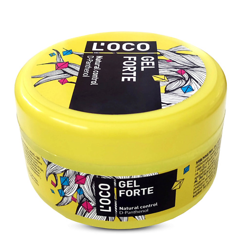 L`OCO Гель для волос с сильной фиксацией «Gel Hairstyling FORTE» 330.0
