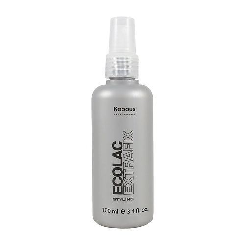 Лак для укладки волос KAPOUS Лак для волос жидкий сверхсильной фиксации «Ecolac Extrafix»