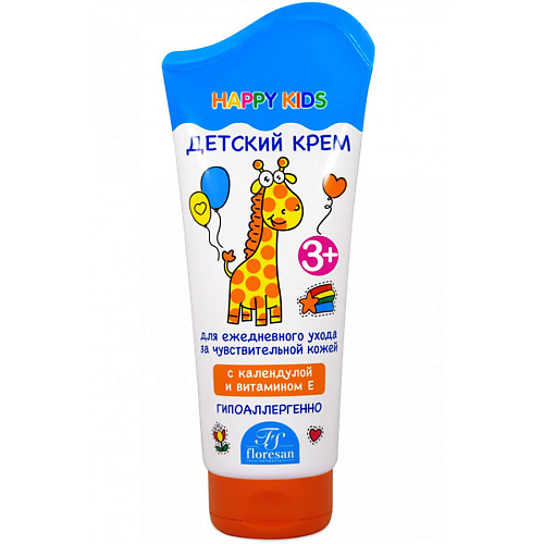 FLORESAN Крем детский гипоаллергенный с экстрактом календулы и маслом персика 200.0 MPL308049