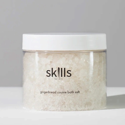 

SKILLS FOR SKIN Соль для ванн с ароматом имбирного печенья 380.0, Соль для ванн с ароматом имбирного печенья