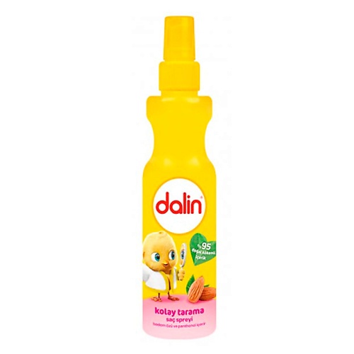 DALIN Спрей - бальзам для волос легкое расчесывание для детей, послушные кудряшки 200.0