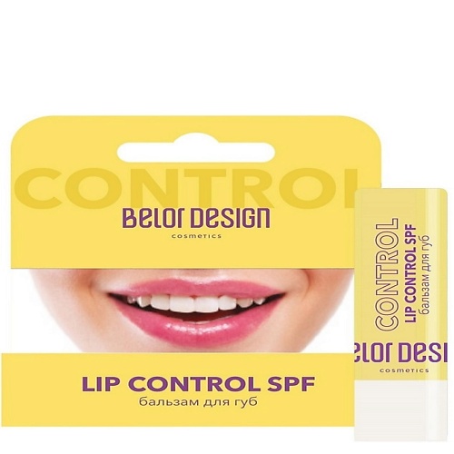 бальзам для губ belordesign lip control антибактериальный 4 г BELOR DESIGN Бальзам для губ LIP CONTROL SPF