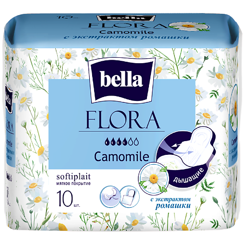 BELLA Прокладки FLORA Camomile 10.0 MPL307336