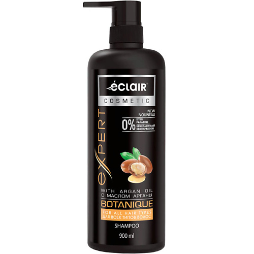 ECLAIR Шампунь для волос EXPERT с маслом арганы для всех типов волос 900.0