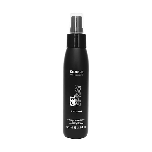 Гель для укладки волос KAPOUS Гель-спрей для волос сильной фиксации Gel-spray Strong укладка и стайлинг coiffance спрей для укладки волос сильной фиксации spray fixant fort