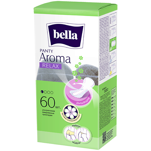 BELLA Прокладки ежедневные ультратонкие Panty aroma relax 60.0 MPL307342