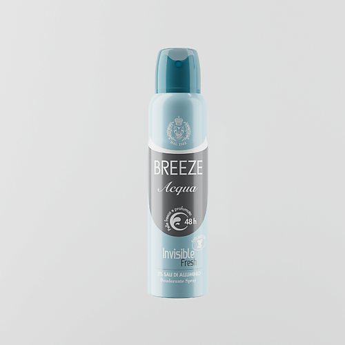Дезодорант-спрей BREEZE Дезодорант для тела в аэрозольной упаковке Aqua