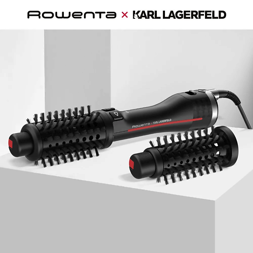 Фен-щетка ROWENTA Фен-щетка Karl Lagerfeld CF961LF0 фен rowenta фен для волос karl lagerfeld express style cv184lf0