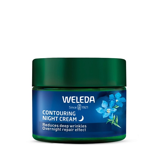 Крем для лица WELEDA Подтягивающий и укрепляющий ночной крем Blue Gentian & Edelweiss укрепляющий ночной крем с маслом примулы вечерней weleda 30 мл