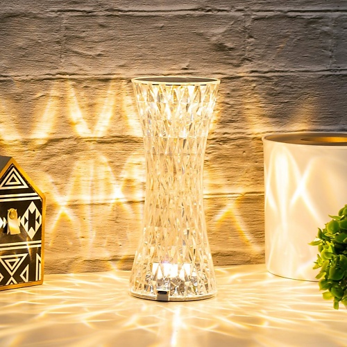 Настольная лампа СТАРТ Светильник декоративный 2LED Crystal Waist цена и фото